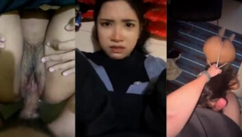 Ekskpresi Ceweknya Antara Menahan Sakit dan Keenakan