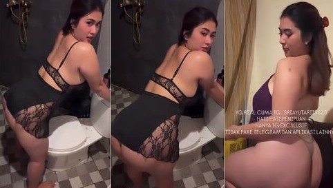 POV Tubuh Montok Tante Sri Ayu Tarisa Eksklusif Lingerie